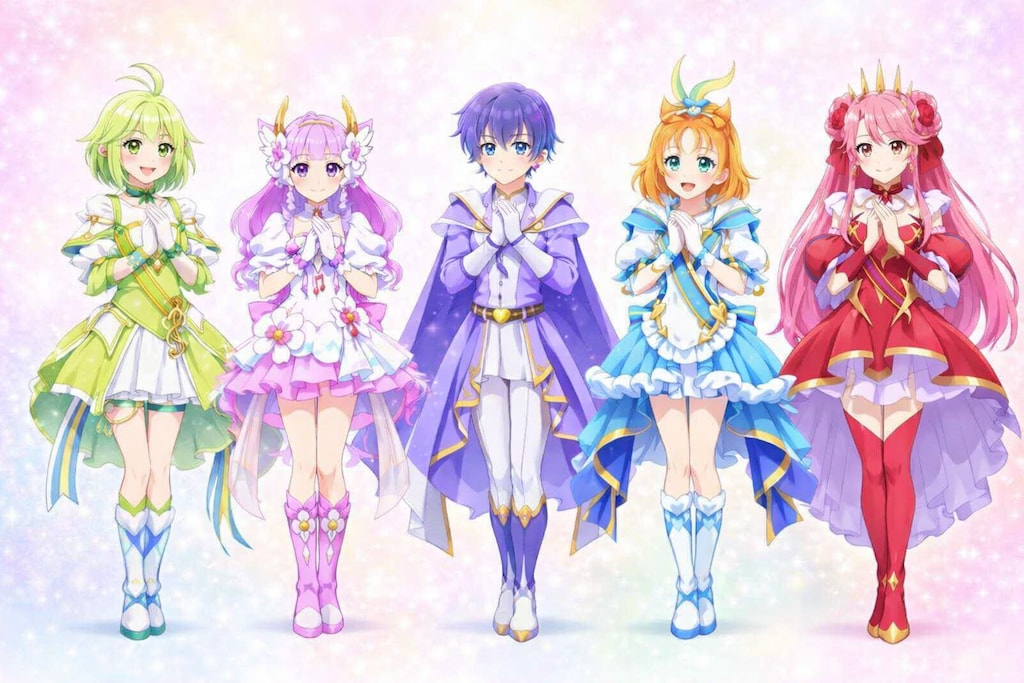 オルケリアFromプリンセッション・オーケストラ　ミッドフォーム的なイラスト