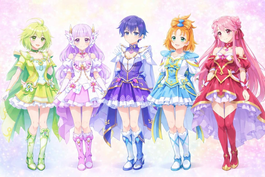 オルケリアFromプリンセッション・オーケストラ　ミッドフォーム的なイラスト