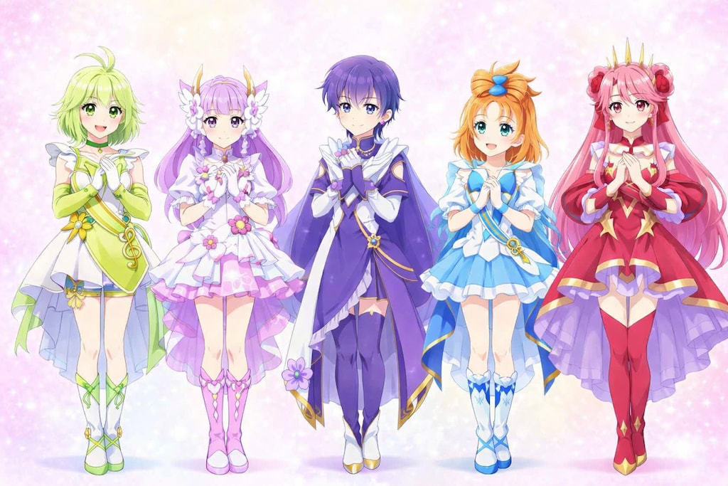 オルケリアFromプリンセッション・オーケストラ　ミッドフォーム的なイラスト