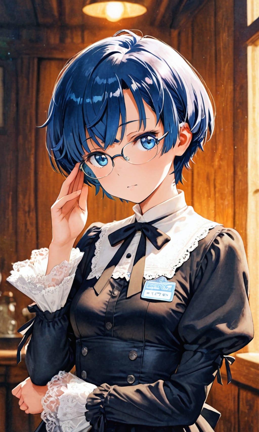 眼鏡メイドな柑菜ちゃん