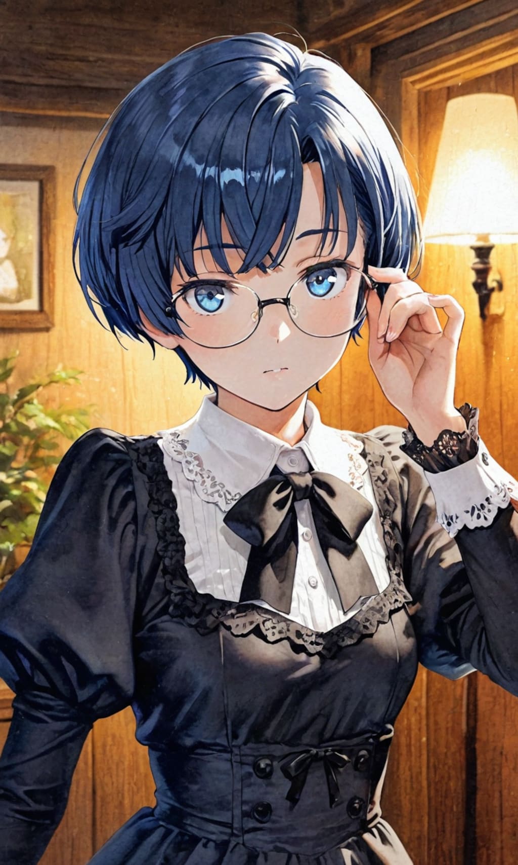 眼鏡メイドな柑菜ちゃん