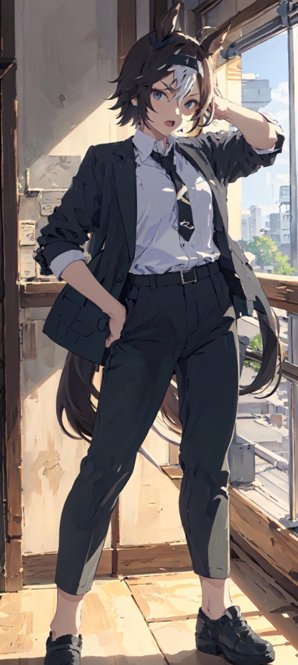 トレセンウマ娘のスーツのすがた20231115_3