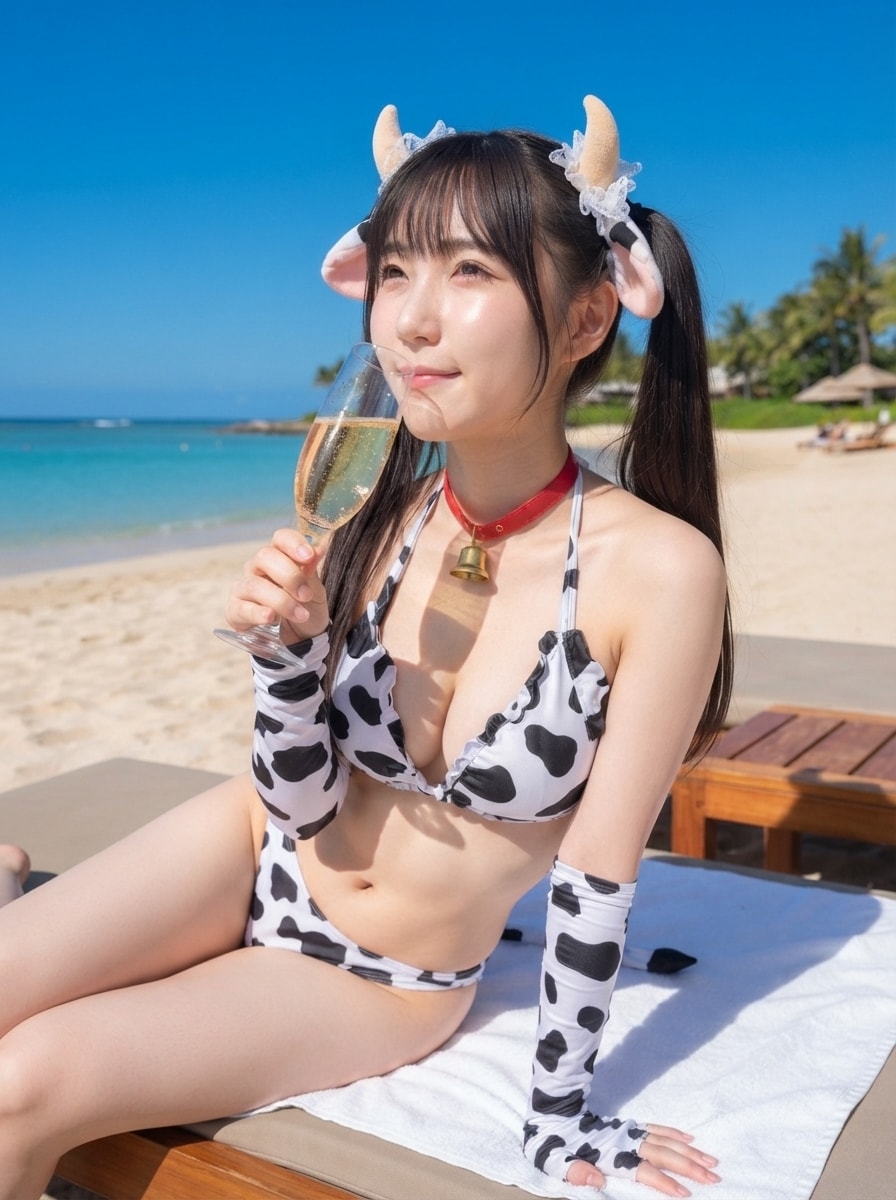 黒ツイ牛