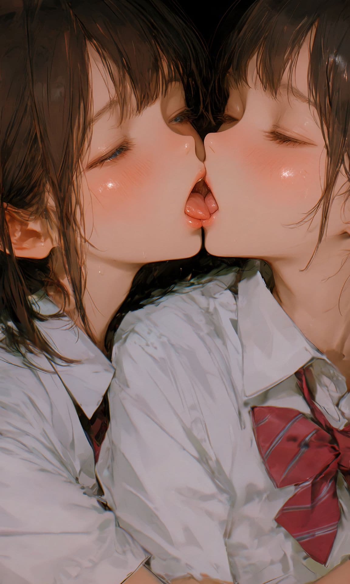 百合キス