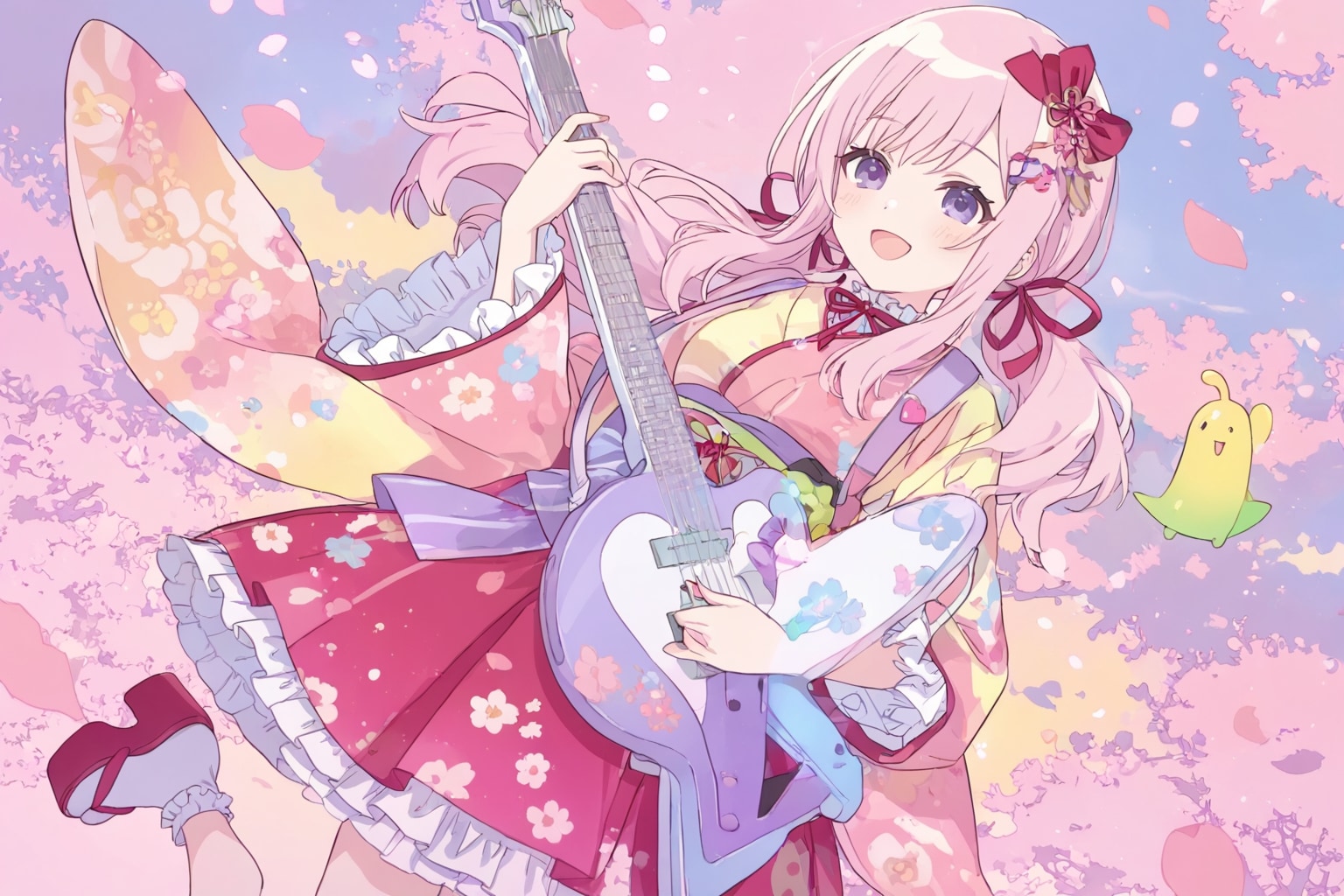 ギター少女 | の人気AIイラスト・グラビア