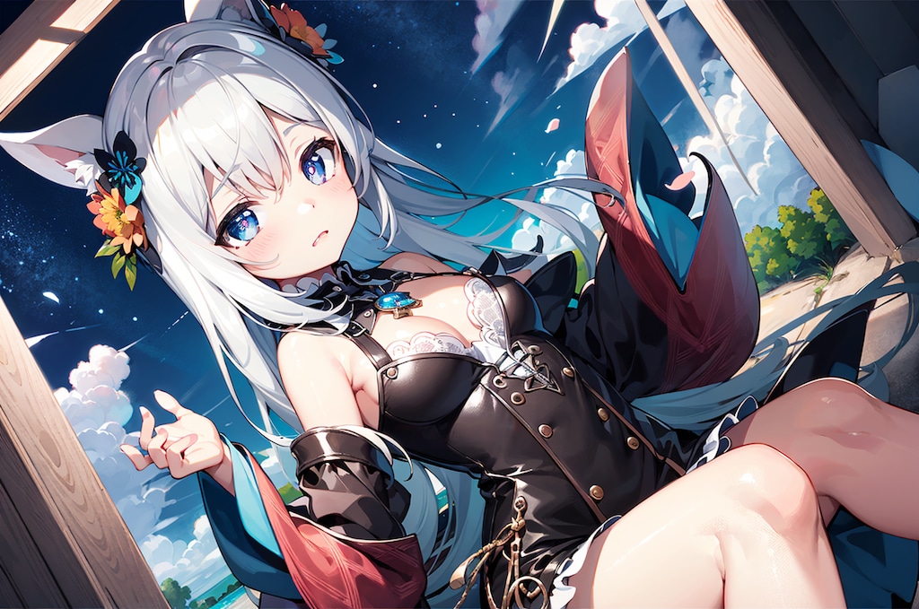 え、あ、ちょっと待って！そ、袖が！？