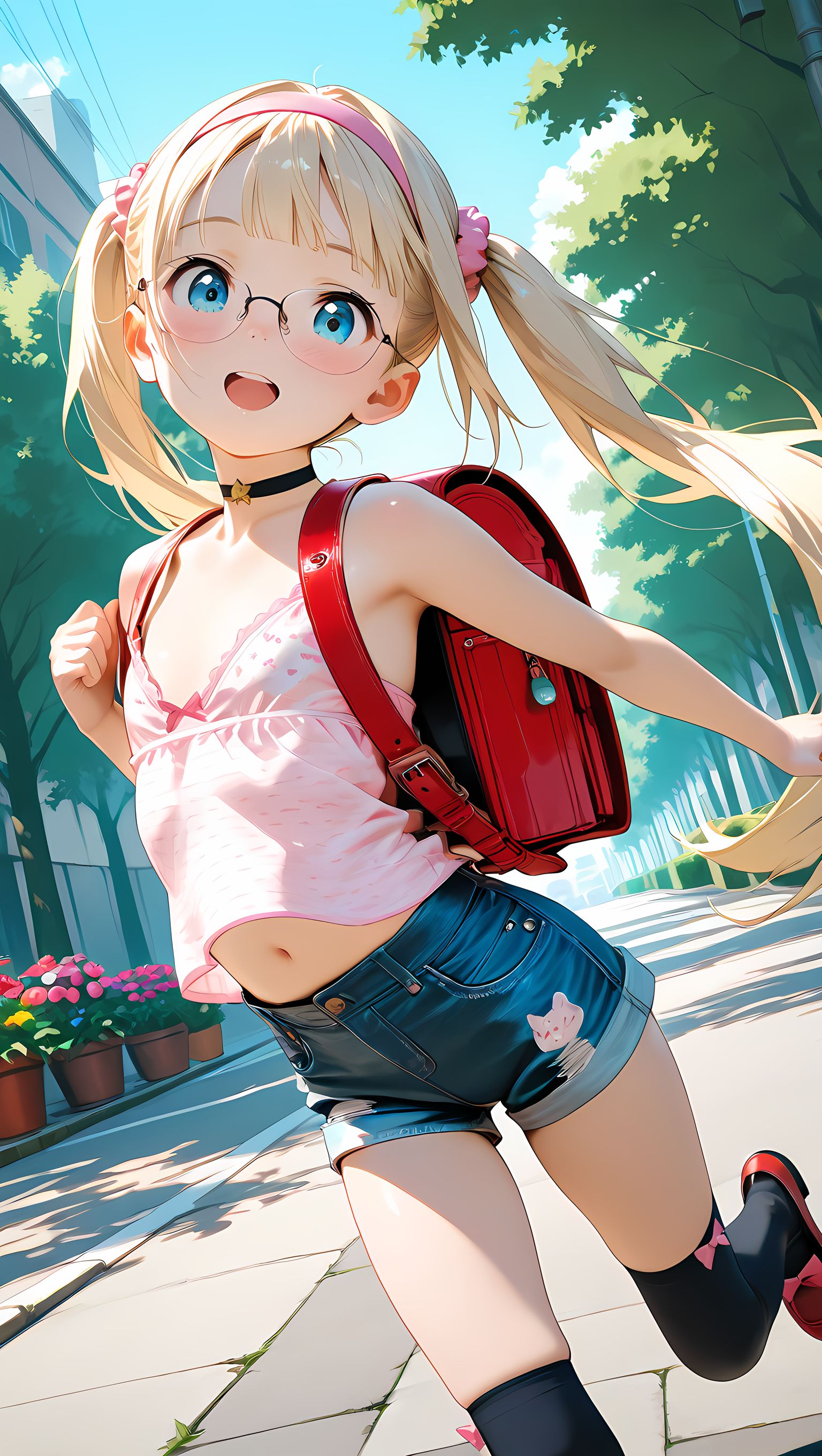 少女E | の人気AIイラスト・グラビア