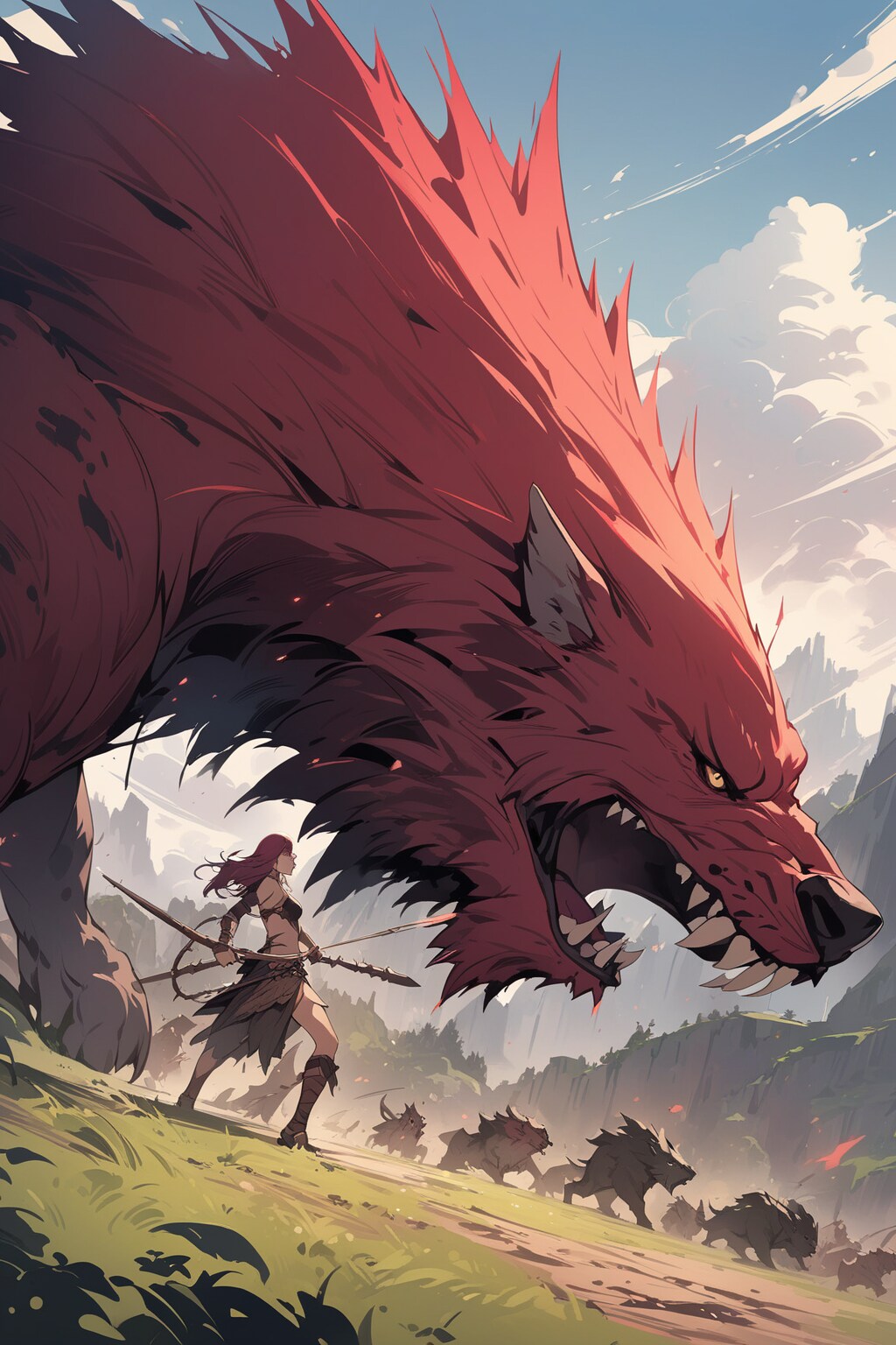 怒りの魔獣