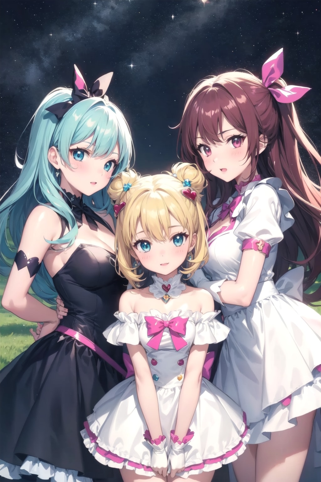 魔法界からの3人 | の人気AIイラスト・グラビア