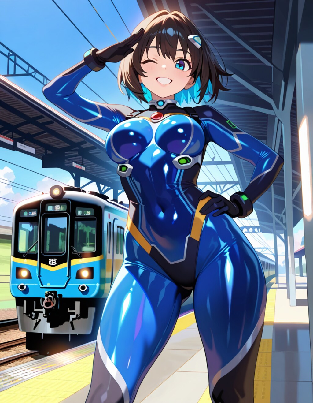 ぴっちりスーツ その101