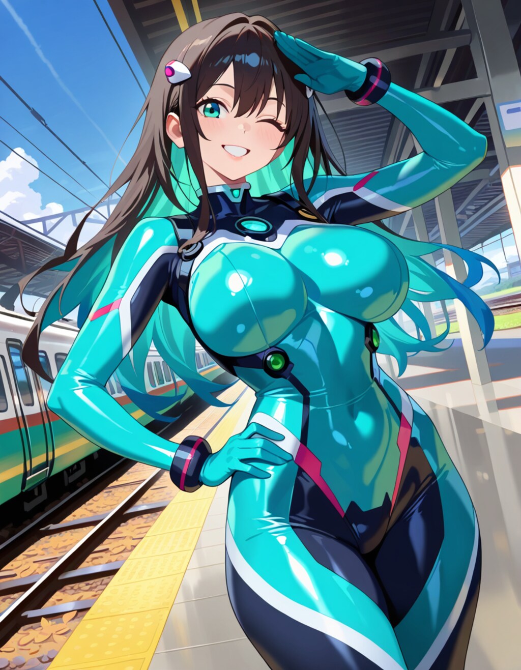 ぴっちりスーツ その101