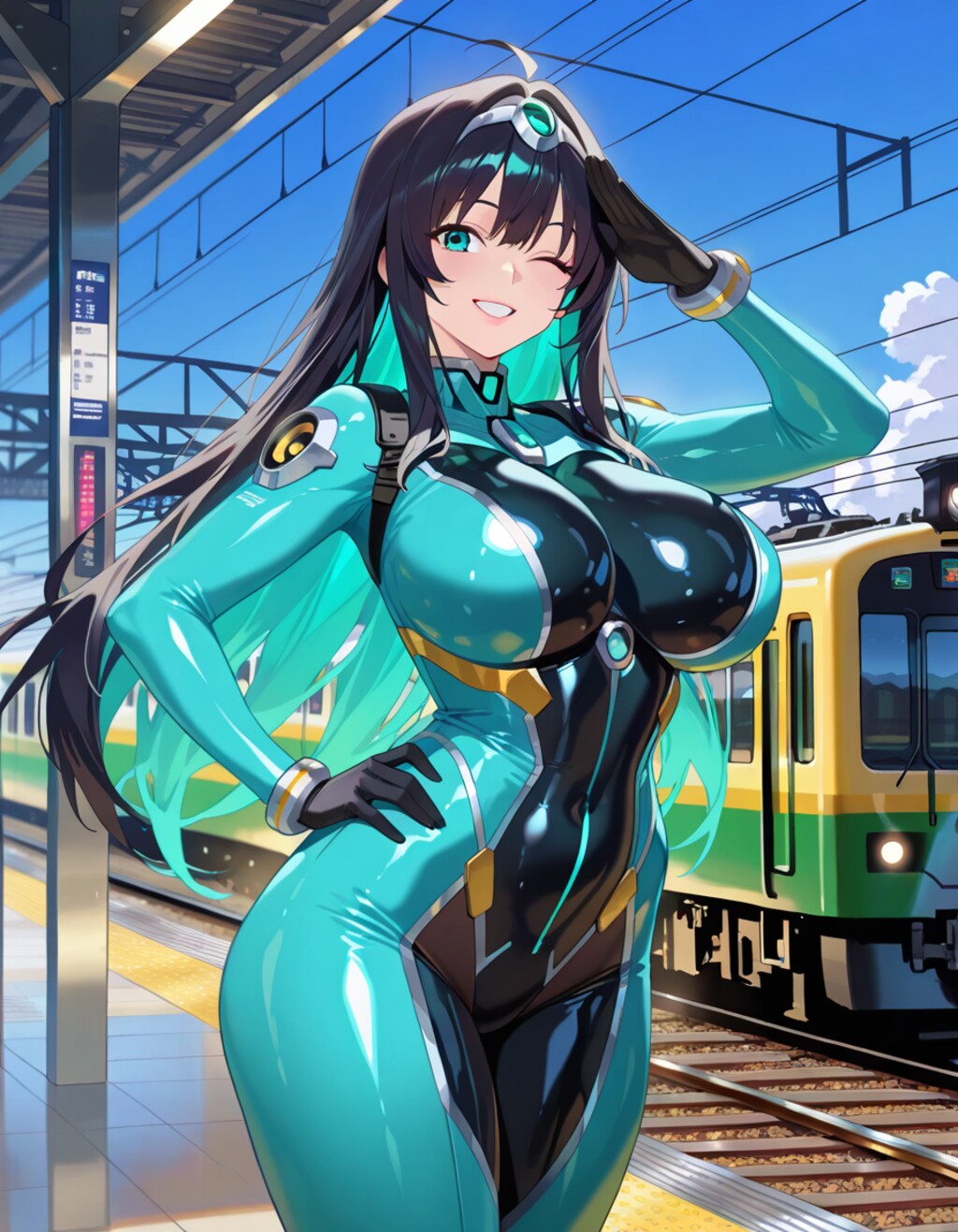 ぴっちりスーツ その101