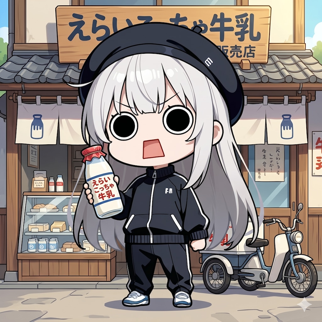 えらいこっちゃ牛乳