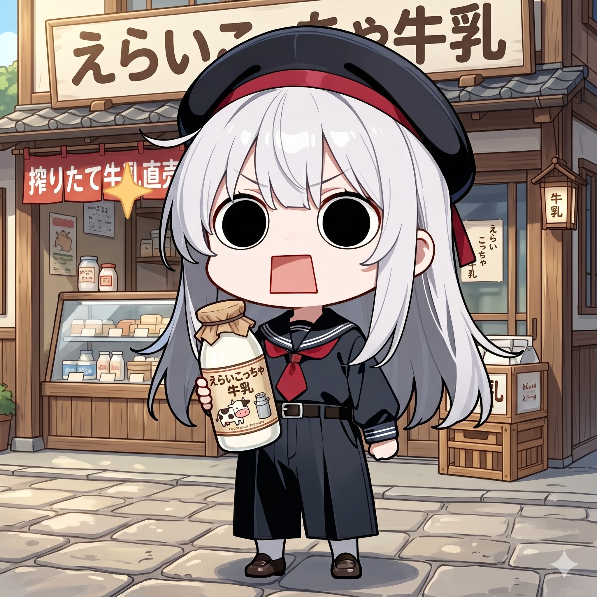 えらいこっちゃ牛乳