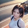 女子高生(18)陸上選手③ 7枚目