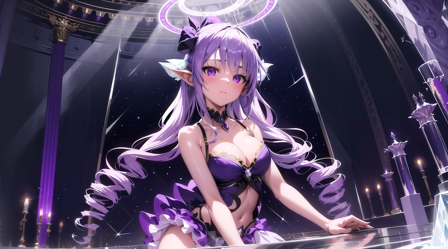 神殿と乙女