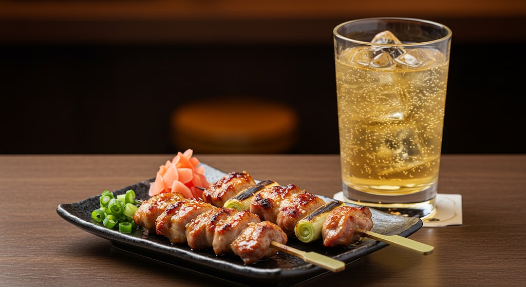 ８月１０日は焼き鳥の日、ハイボールの日