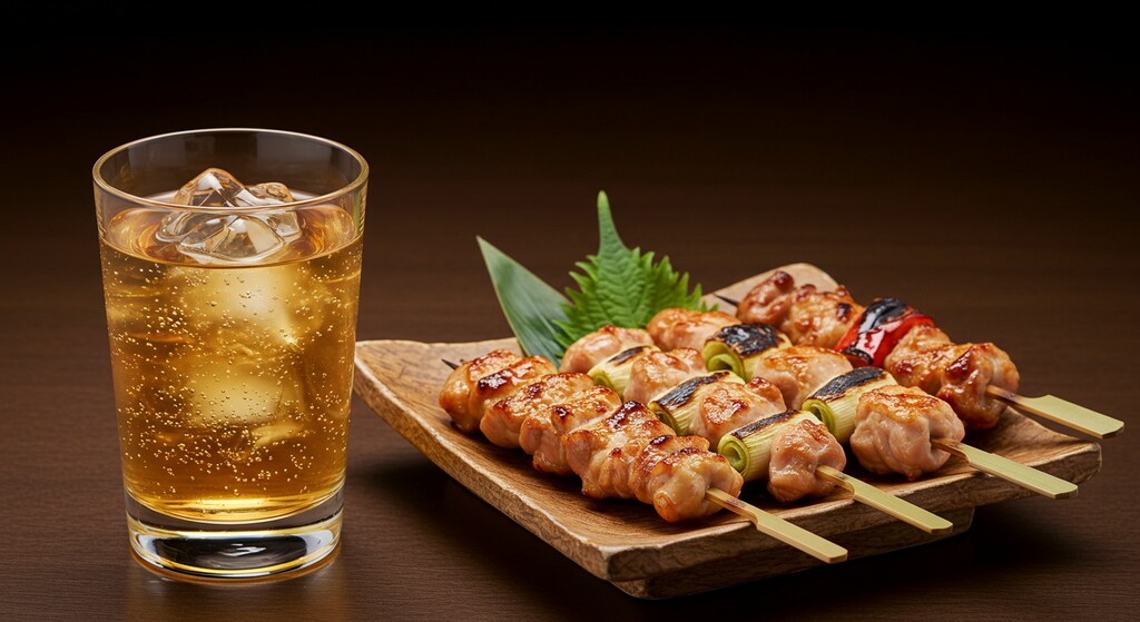 ８月１０日は焼き鳥の日、ハイボールの日