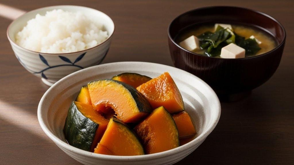 前菜の南瓜の煮物