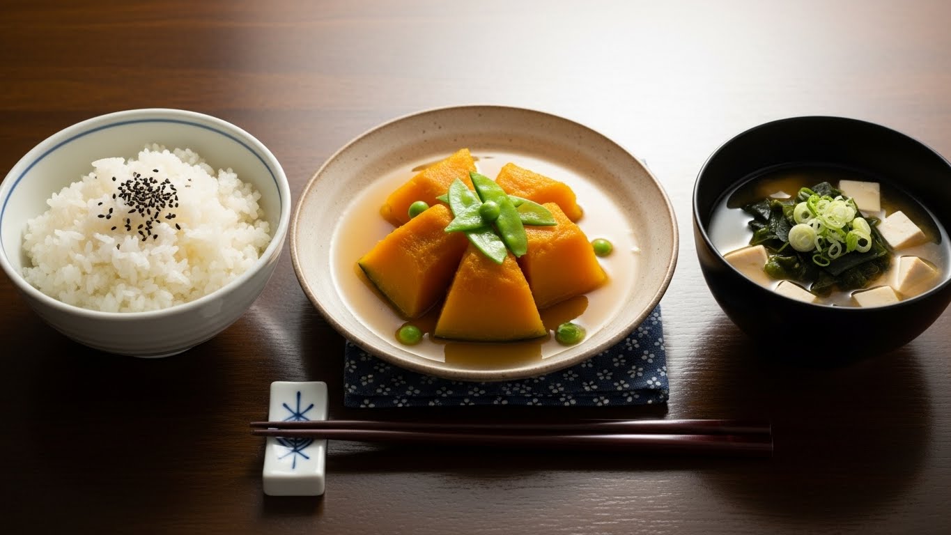 前菜の南瓜の煮物 | の人気AIイラスト・グラビア