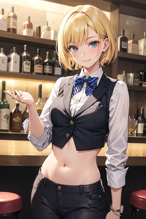 バーでバレンタイン