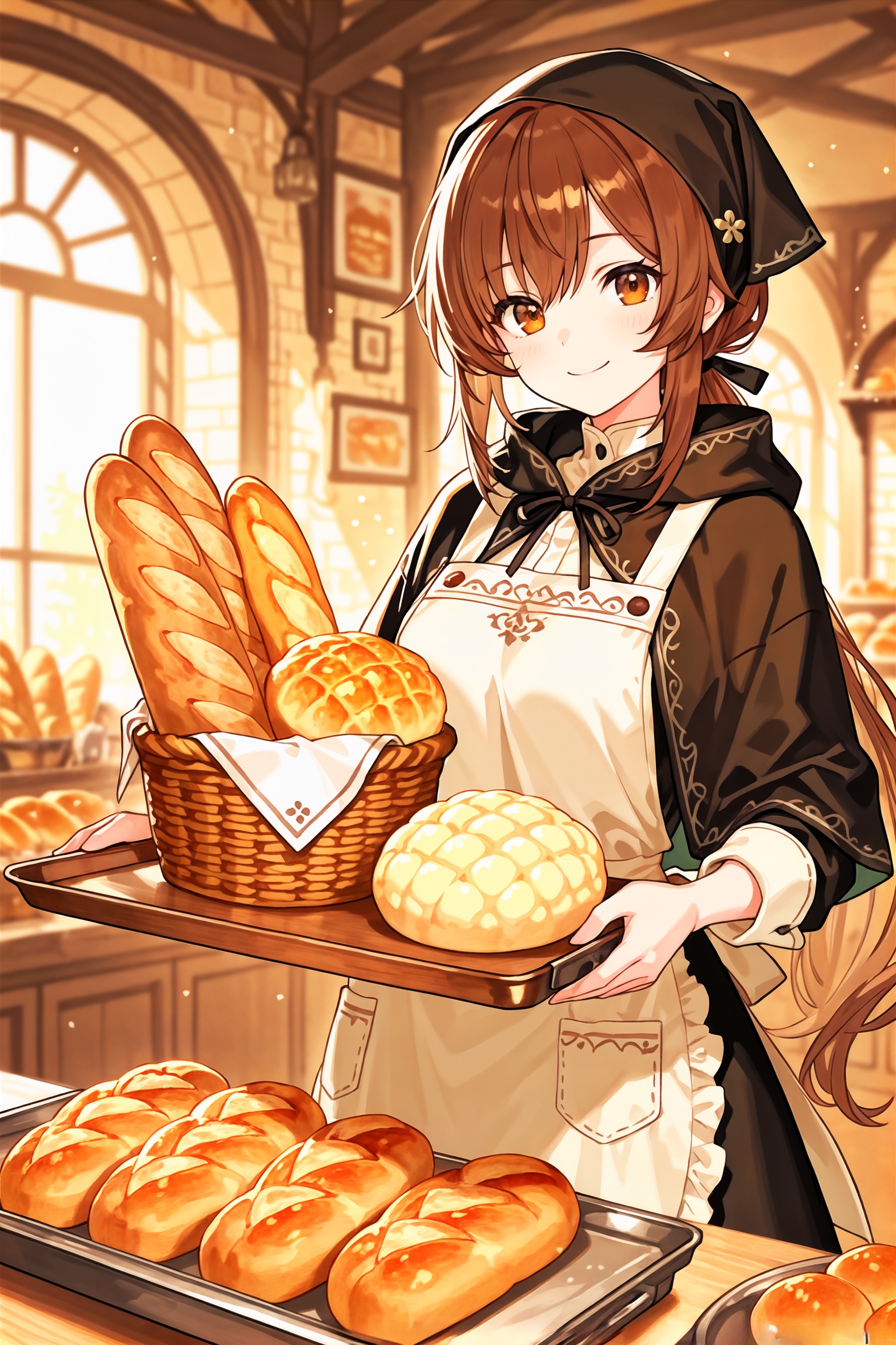 小麦の香りのパン屋さん | の人気AIイラスト・グラビア