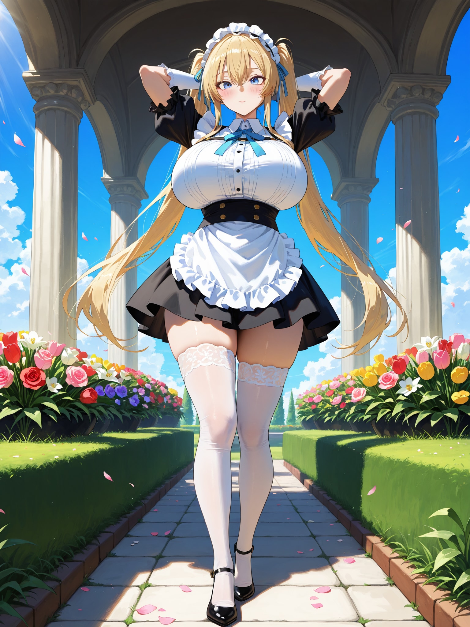 館のメイド③ | の人気AIイラスト・グラビア