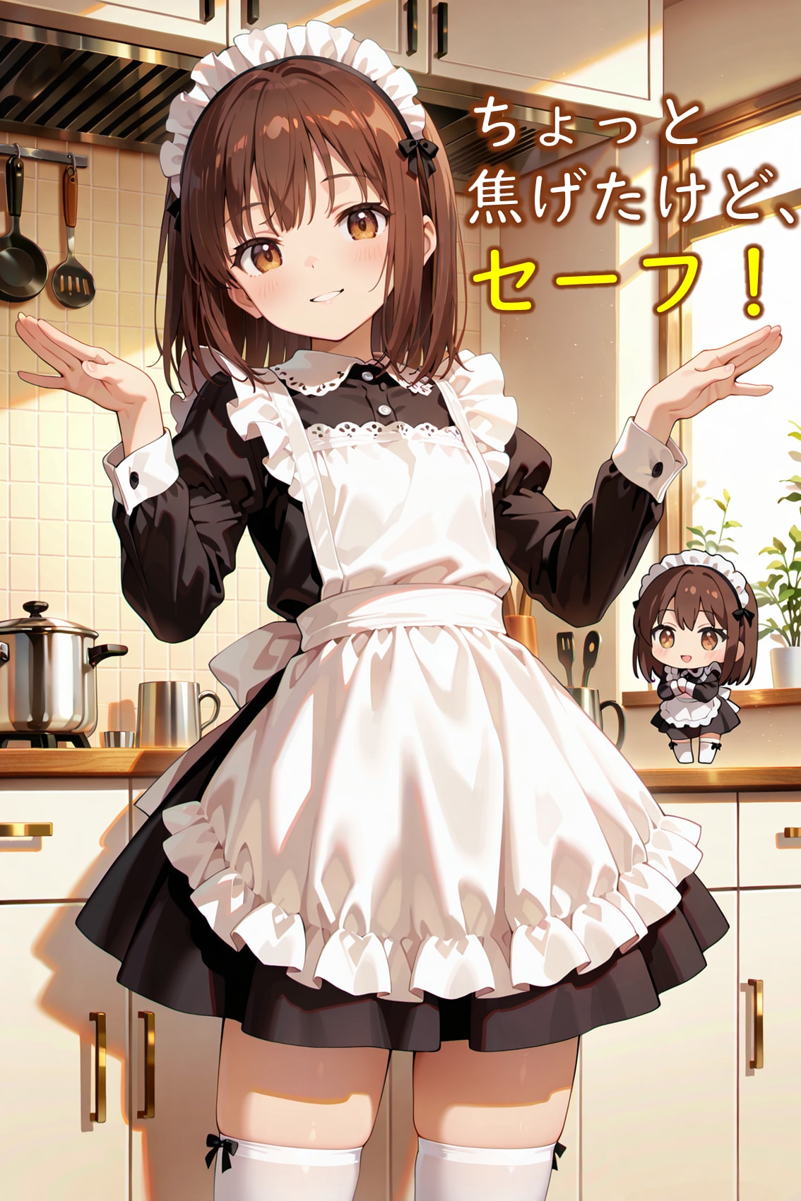 ロリメイドちゃん Z526 | の人気AIイラスト・グラビア