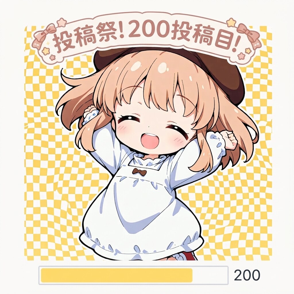 投稿祭！200投稿目！！ | の人気AIイラスト・グラビア