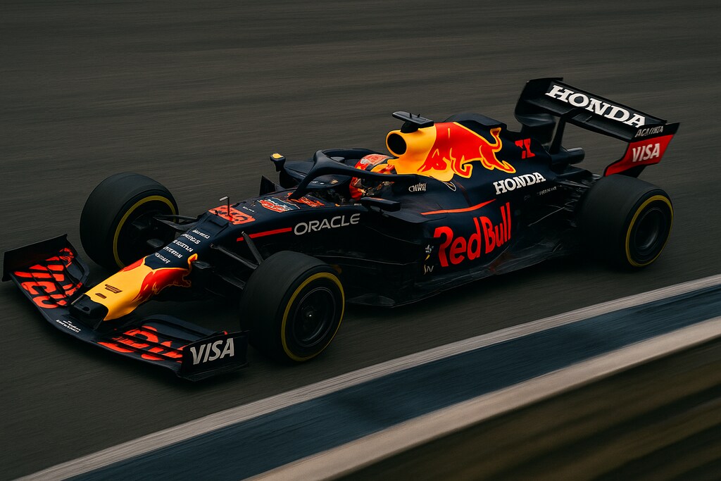 A Red Bull Racing Formula 1 car