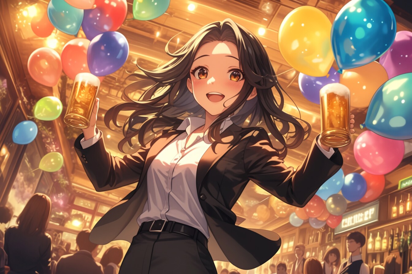 乾杯‼️🍻✨434 | の人気AIイラスト・グラビア