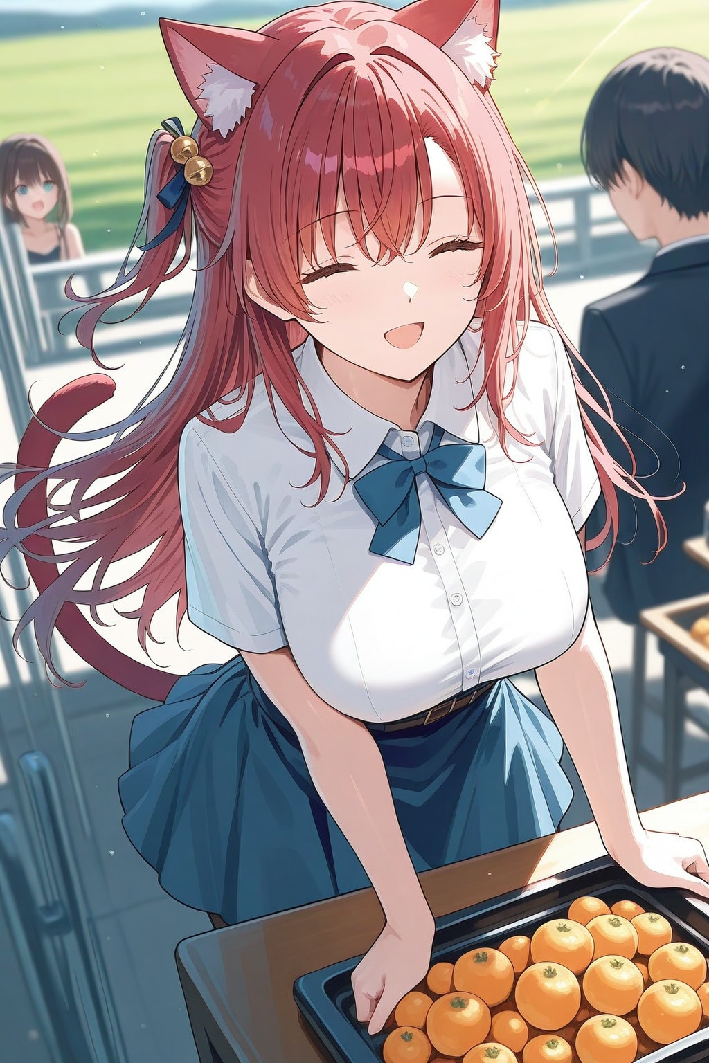 赤い猫 | の人気AIイラスト・グラビア