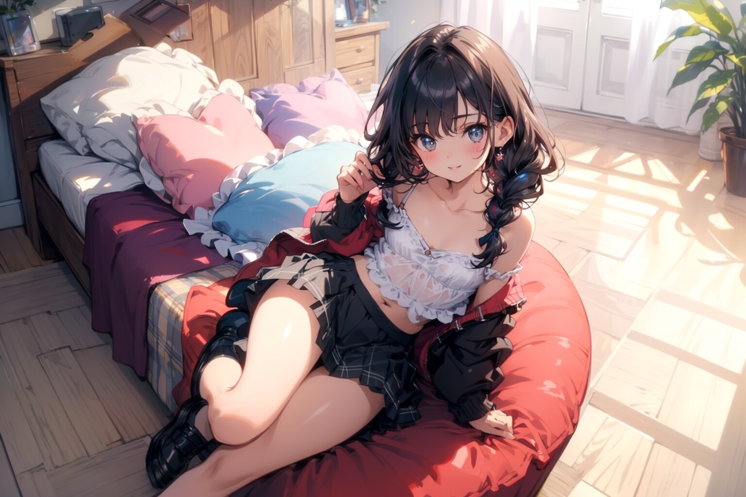 こっち来て座りなよ
