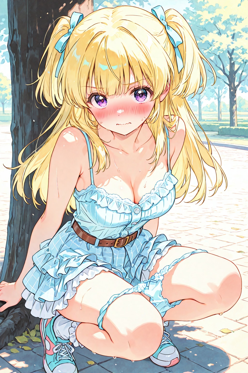真夏の公園④