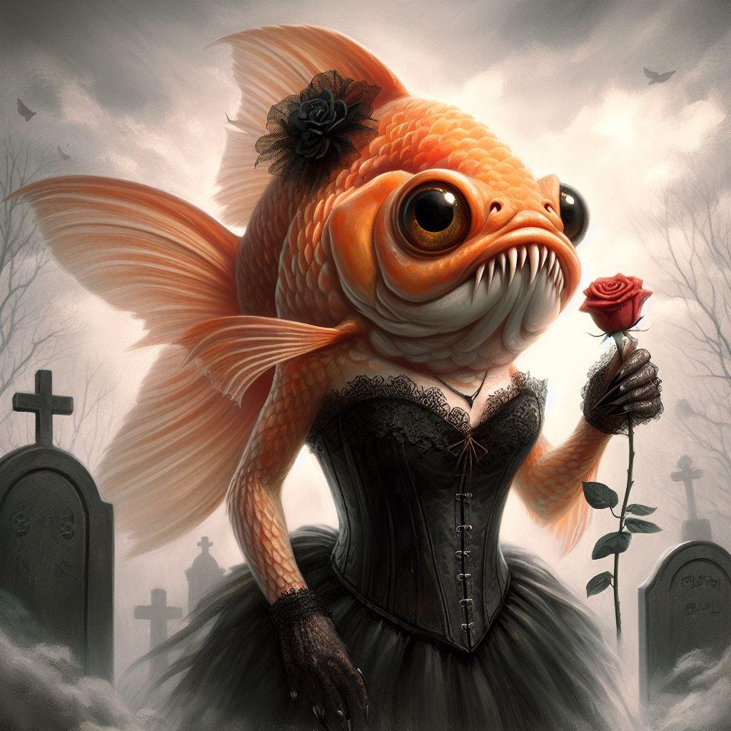 お盛ん金魚夫人