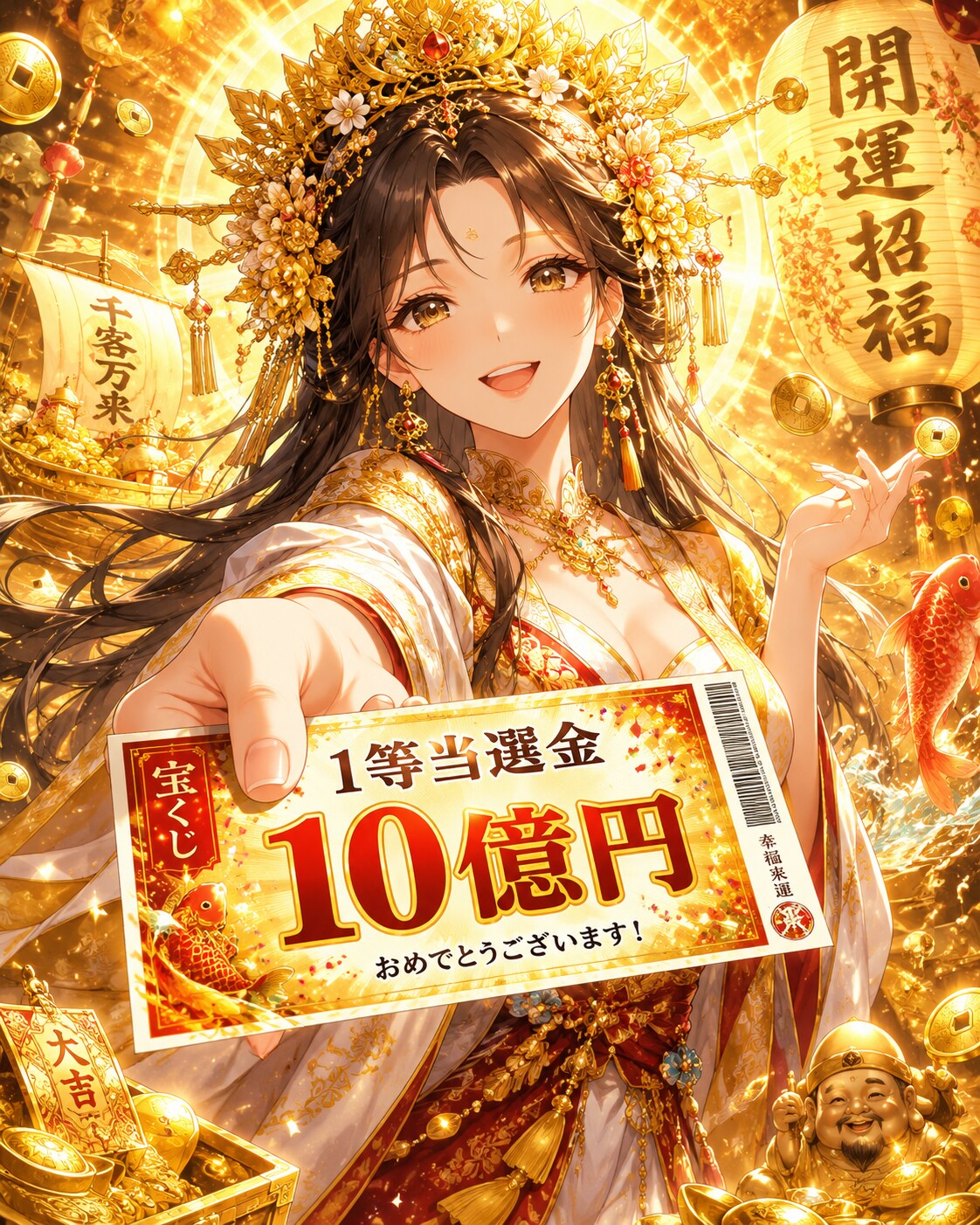 くじ運が欲しい（ChatGPT）