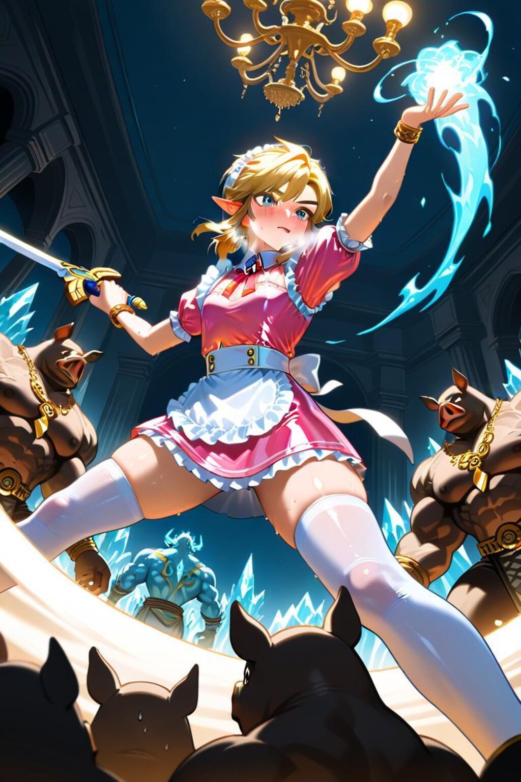 ゼルダの伝説　リンク　メイド服