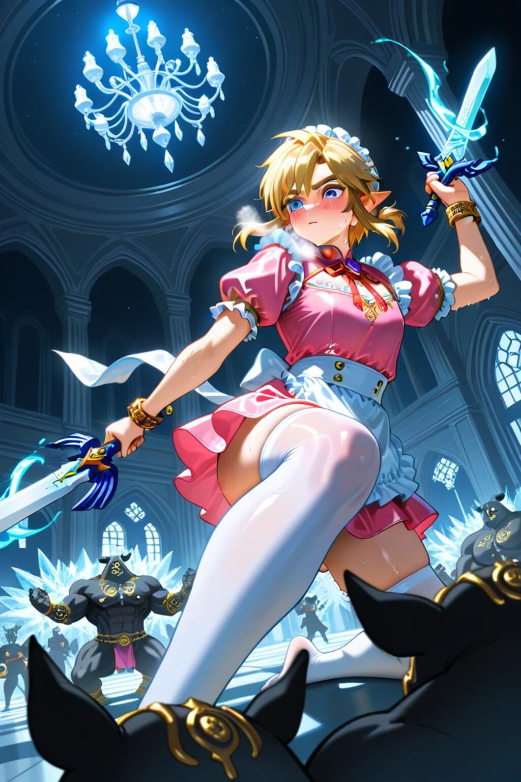 ゼルダの伝説　リンク　メイド服