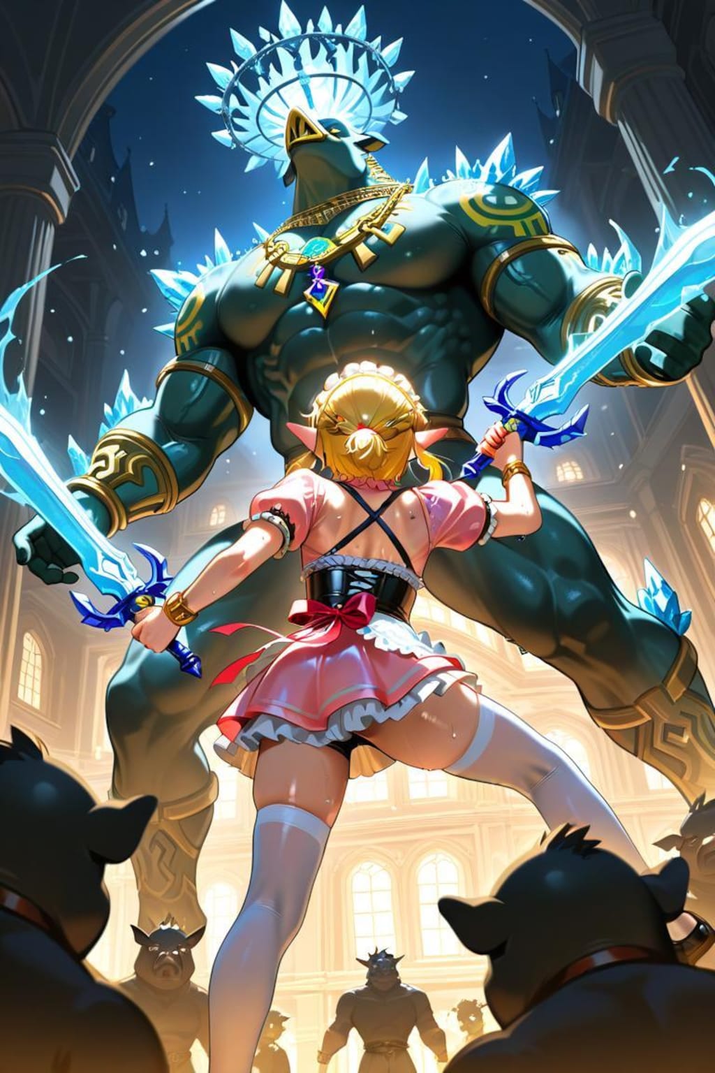 ゼルダの伝説　リンク　メイド服