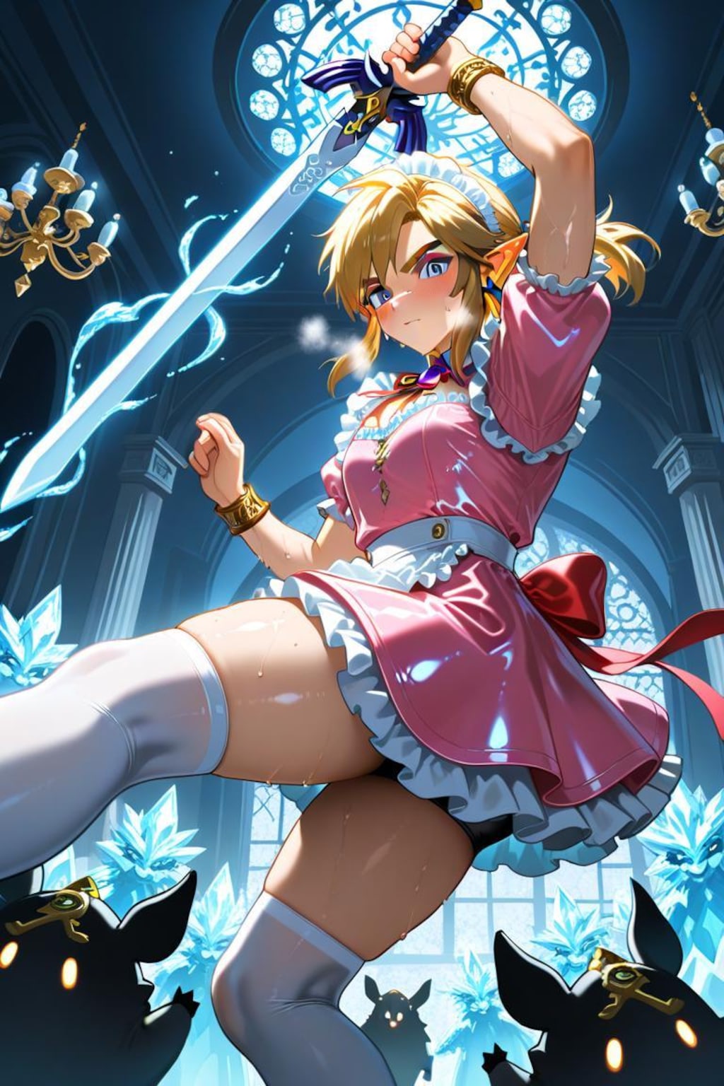 ゼルダの伝説　リンク　メイド服