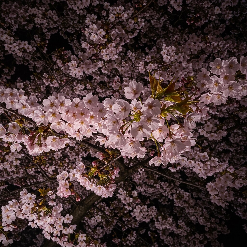 夜桜