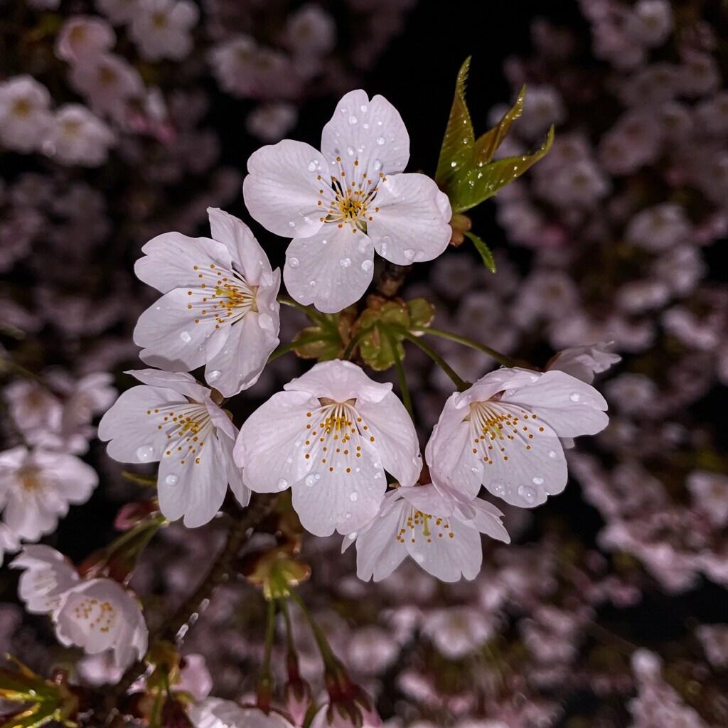 夜桜