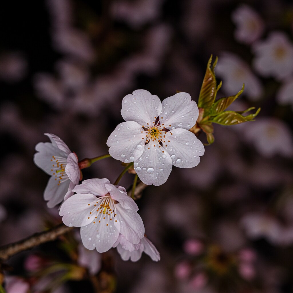 夜桜