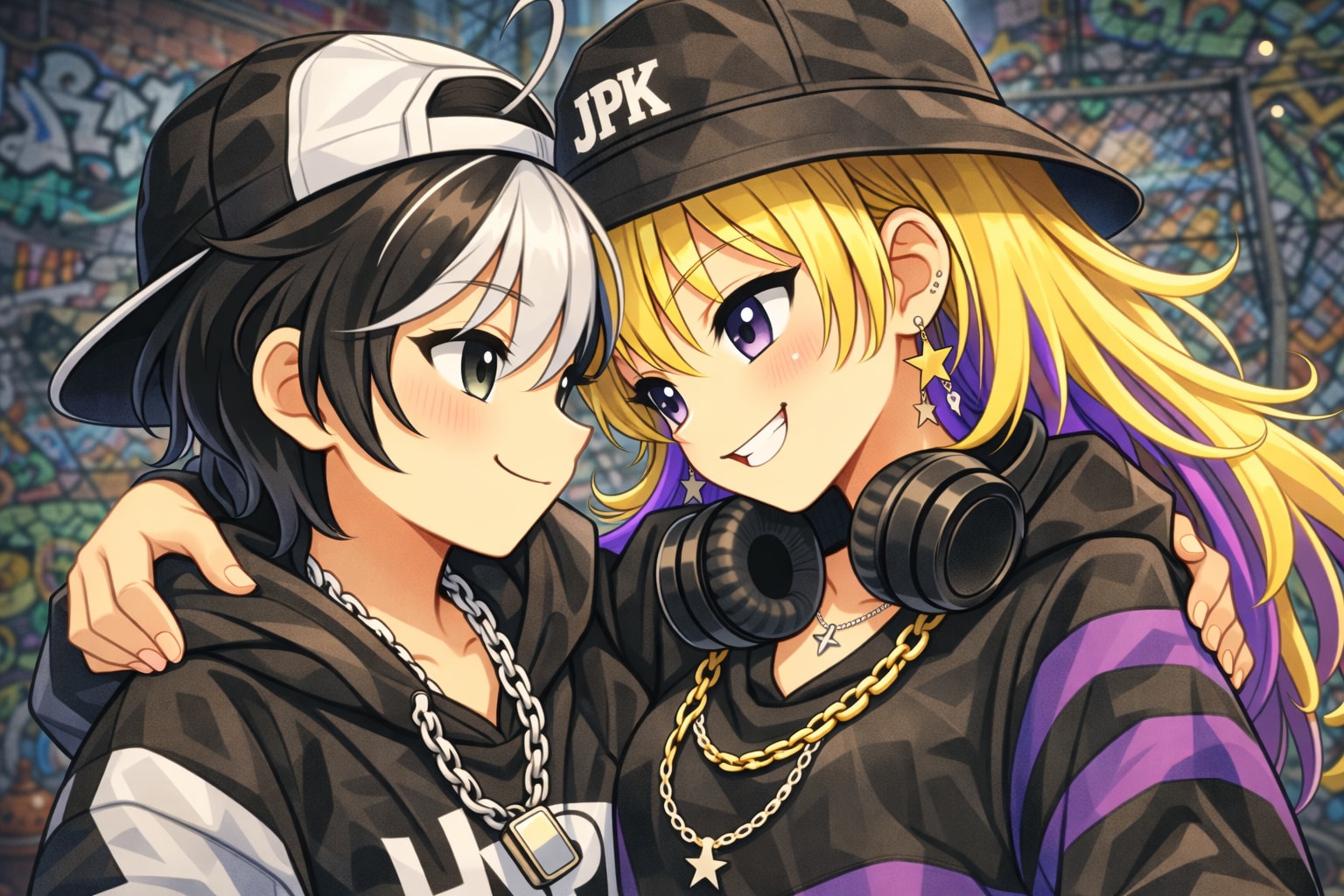 HIPHOP風 | の人気AIイラスト・グラビア