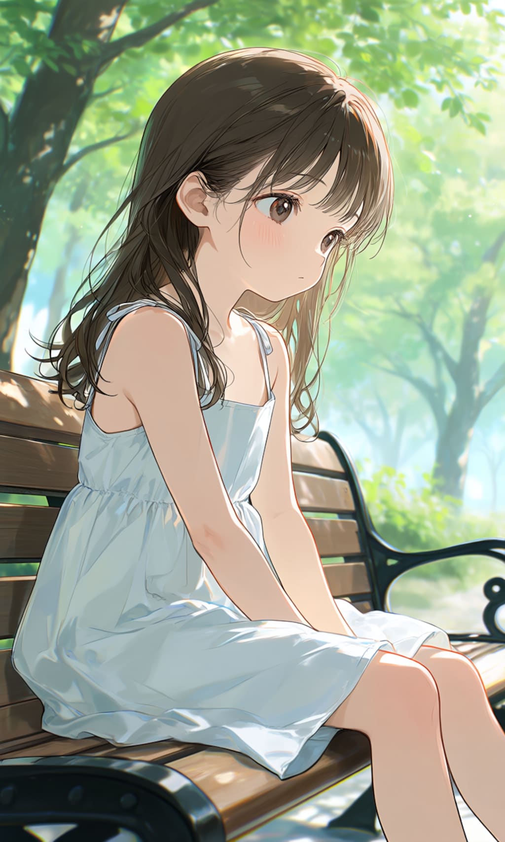 公園にて