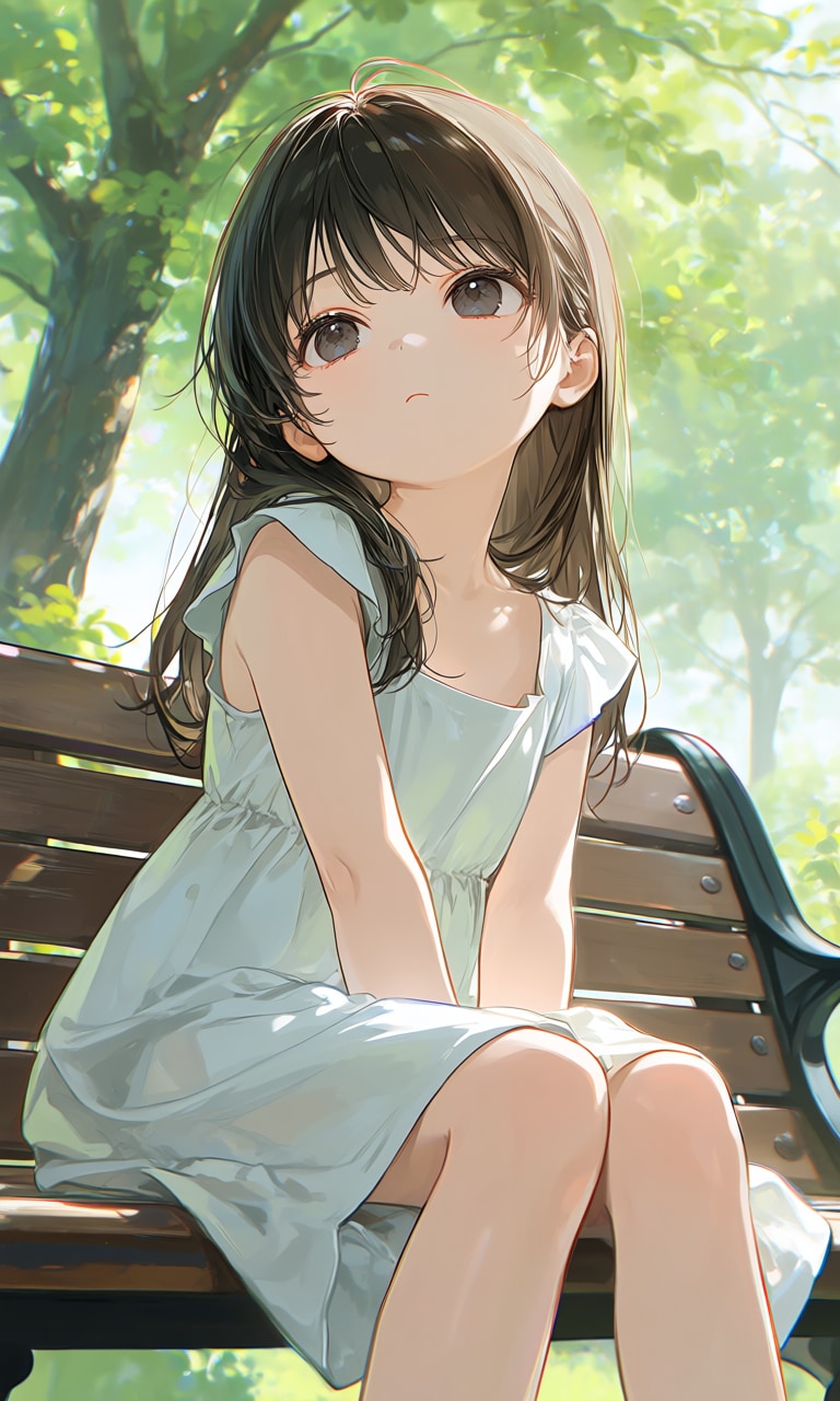 公園にて