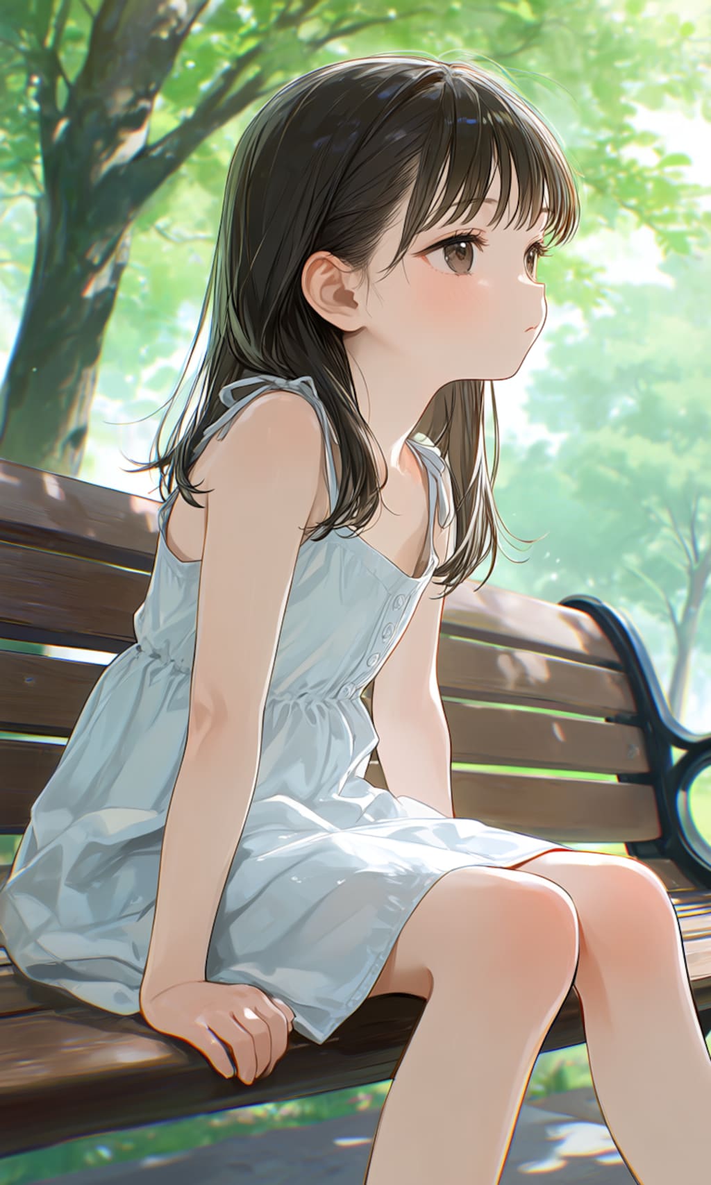 公園にて
