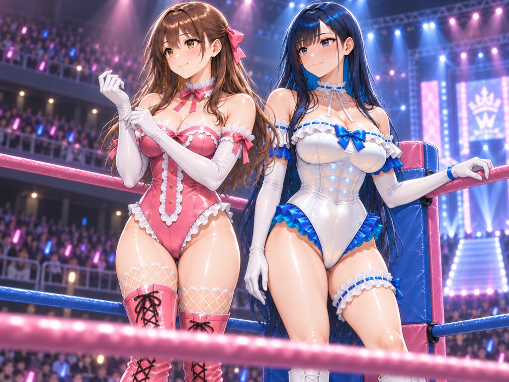 美女タッグ
