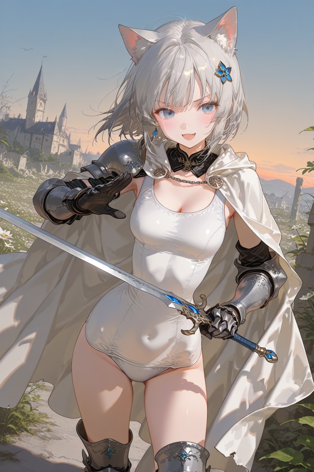 スク水アーマーねこみみナイトさん 03