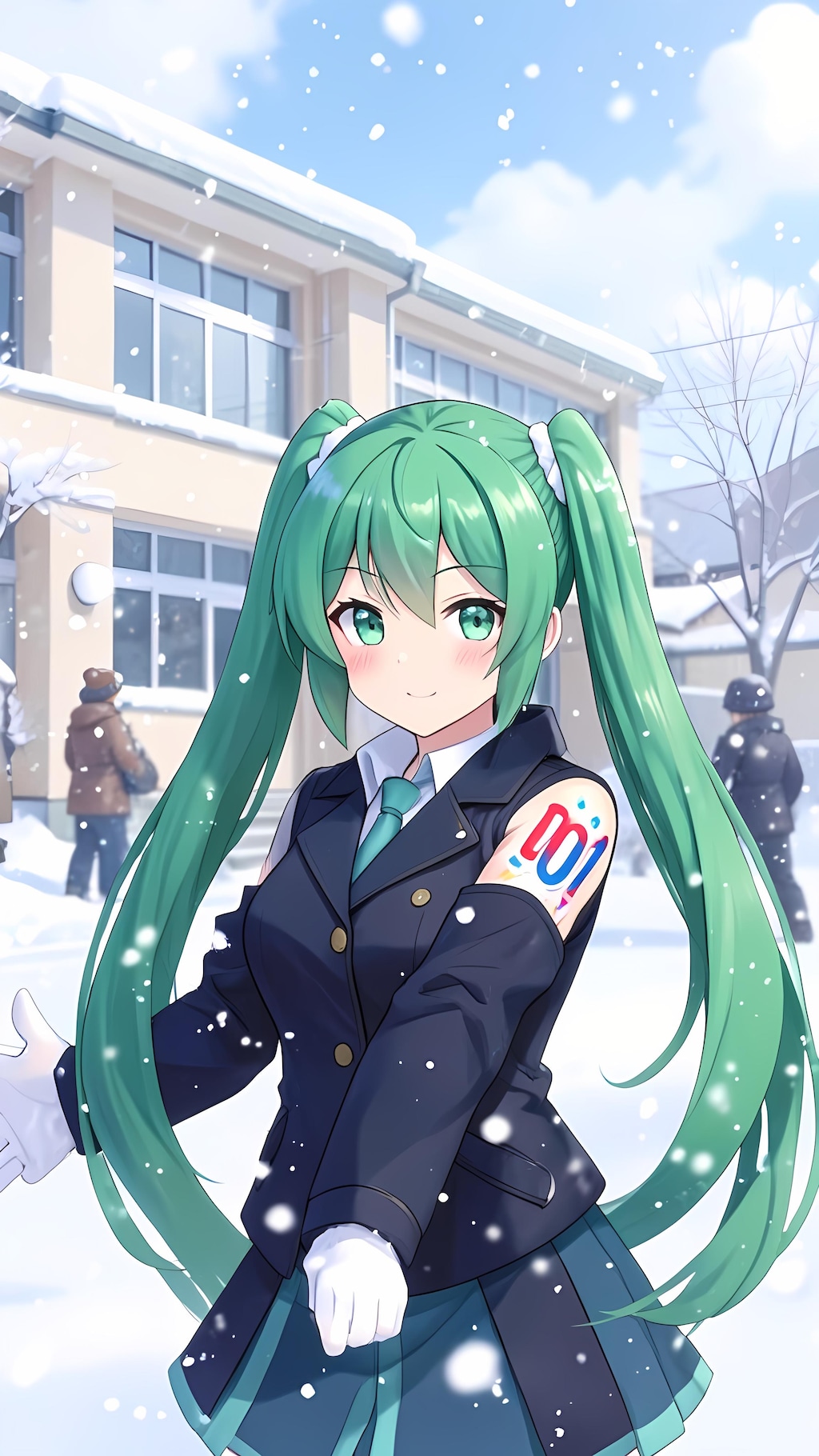 寒い高校